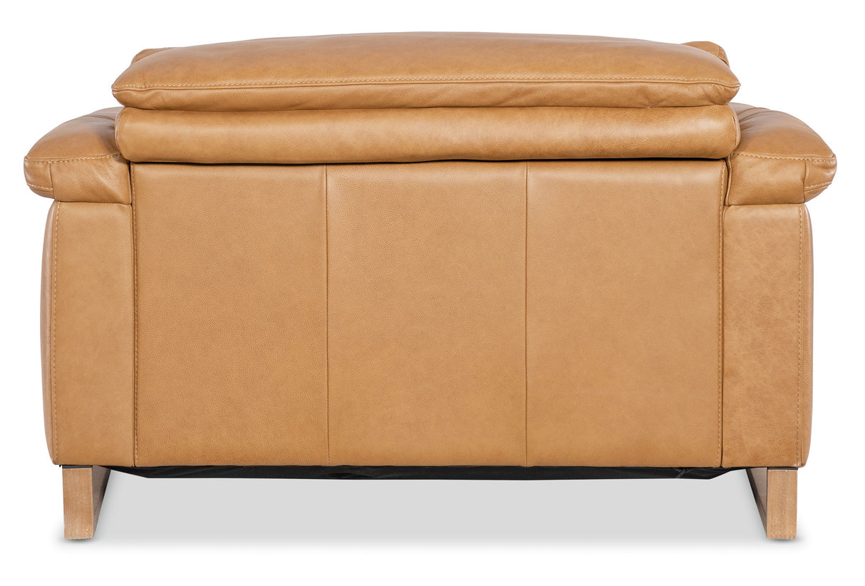 Jericho - Power Recliner With Power Headrest - Brown