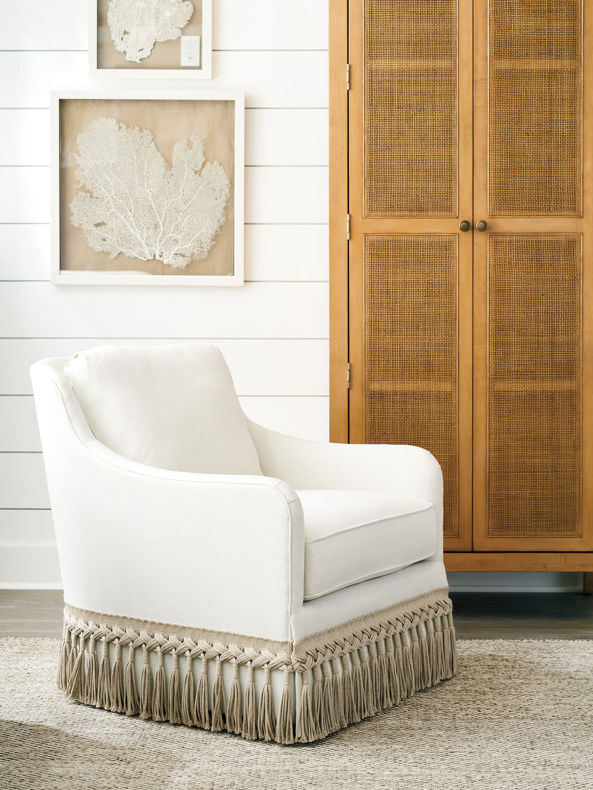 Barclay Butera Upholstery - Salt Creek Swivel Chair