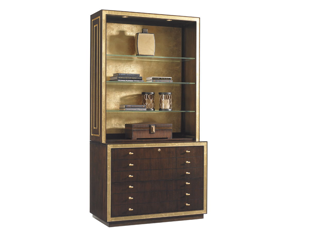 Bel Aire - Beverly Palms File Chest - Dark Brown