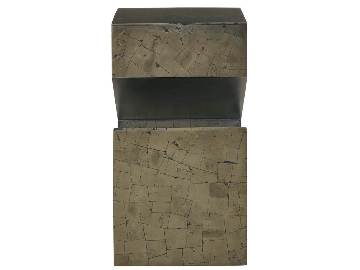 Modern - Pyrite Side Table - Bronze / Dark Gray