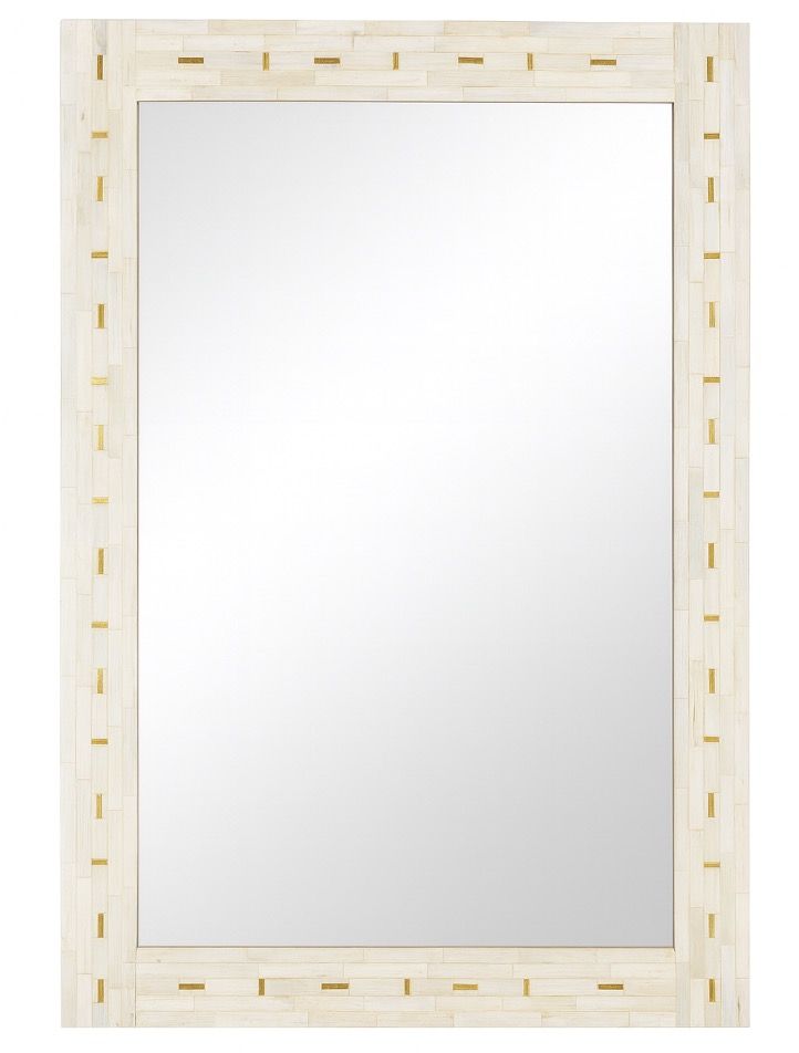 Kara - Wall Mirror - Ivory