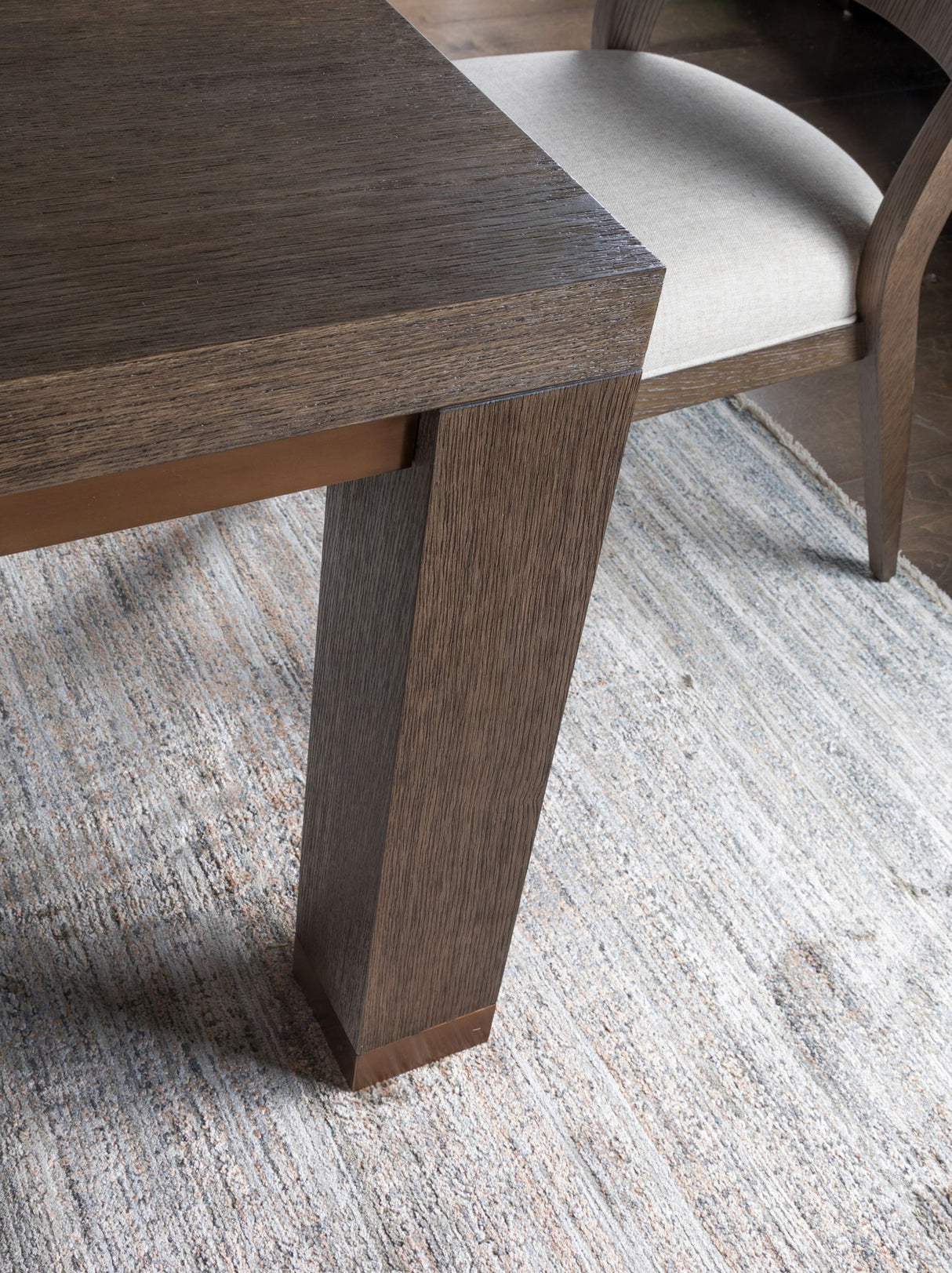 Andare - Rectangular Dining Table - Dark Brown