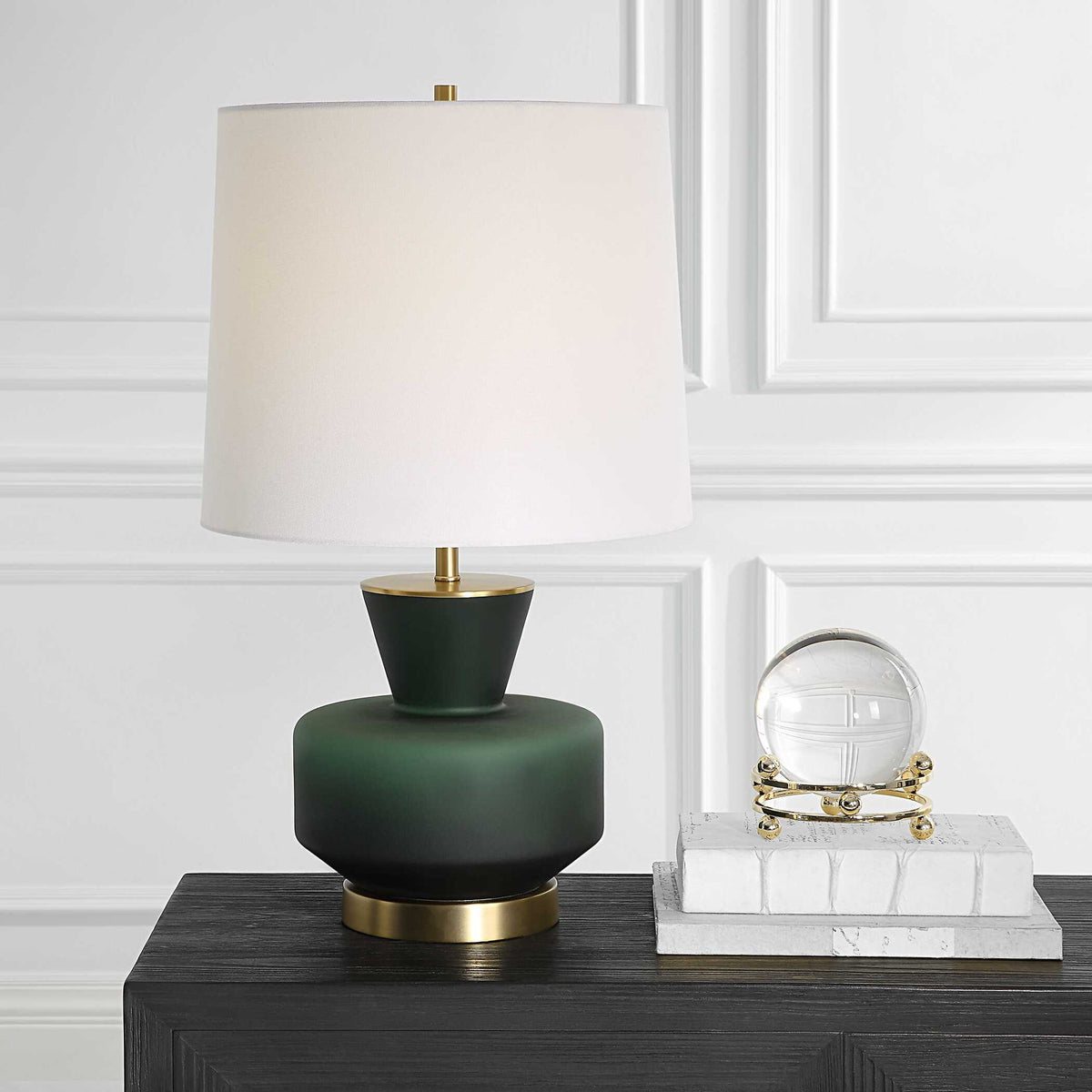 Trentino - Table Lamp - Dark Emerald Green