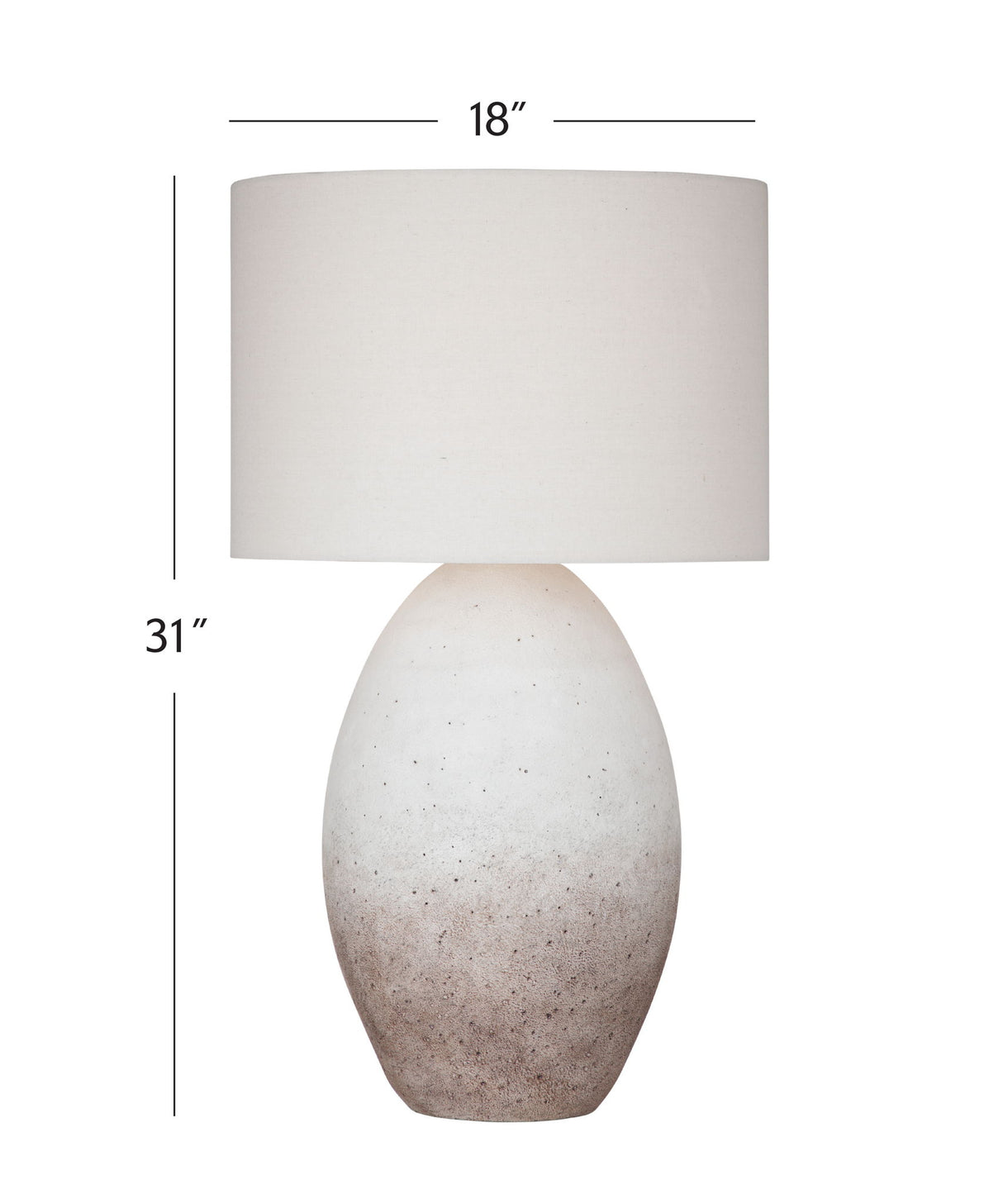 Calder - Table Lamp - Cream / Mauve