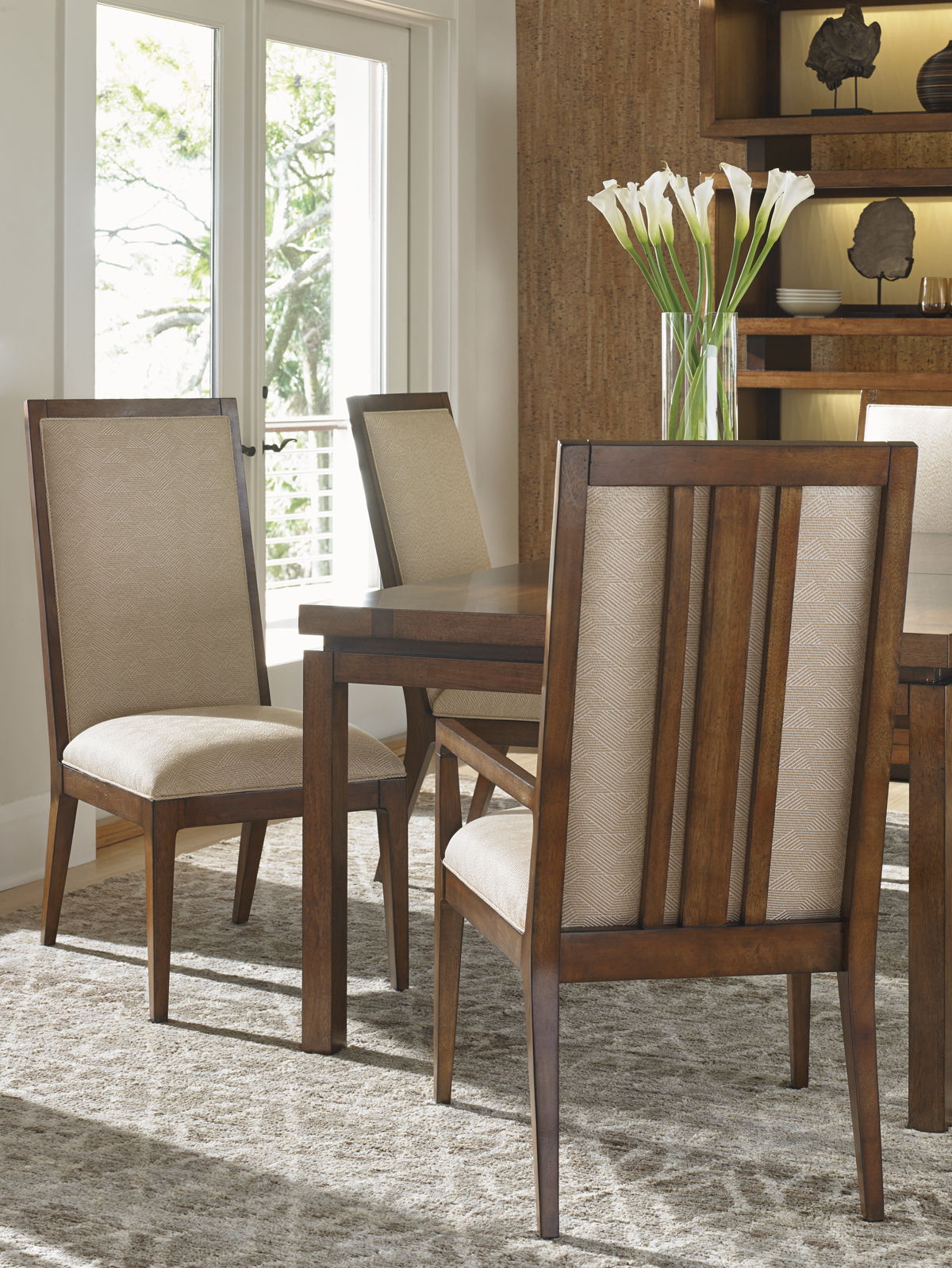 Island Fusion - Natori Slat Back Chair