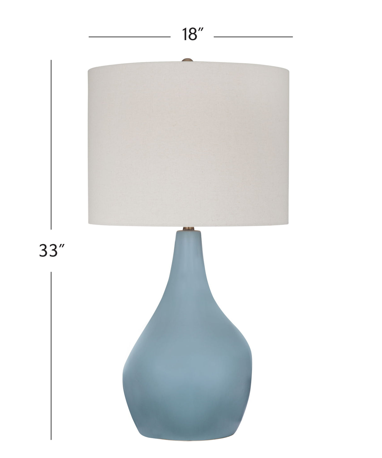 Rawlins - Table Lamp - Blue