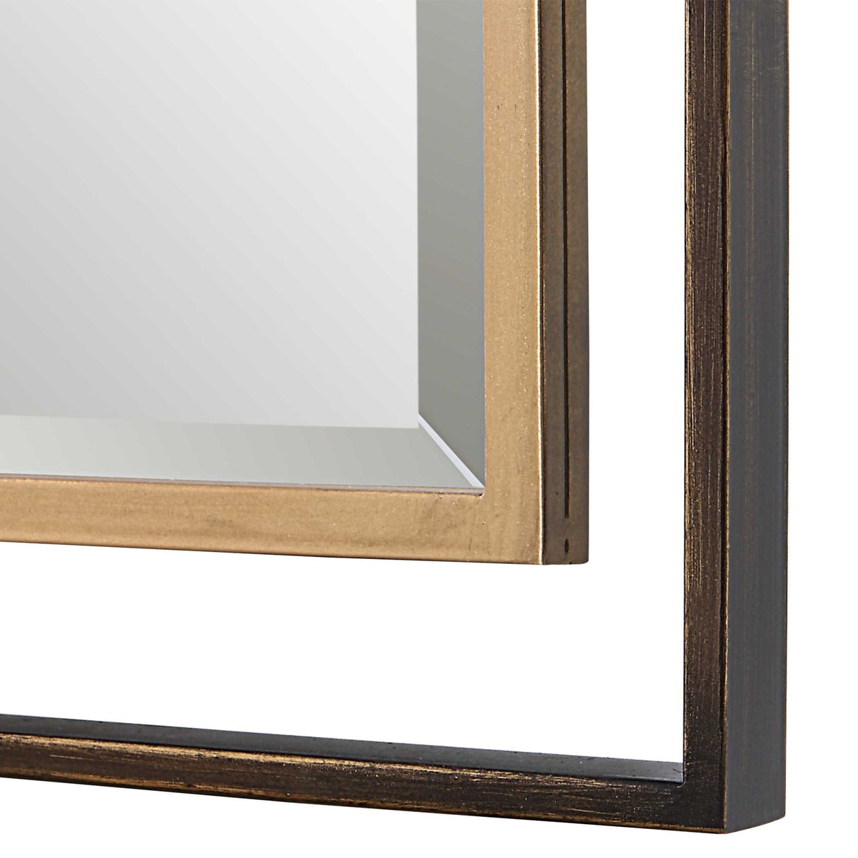 Carrizo - Tall Mirror - Bronze & Gold