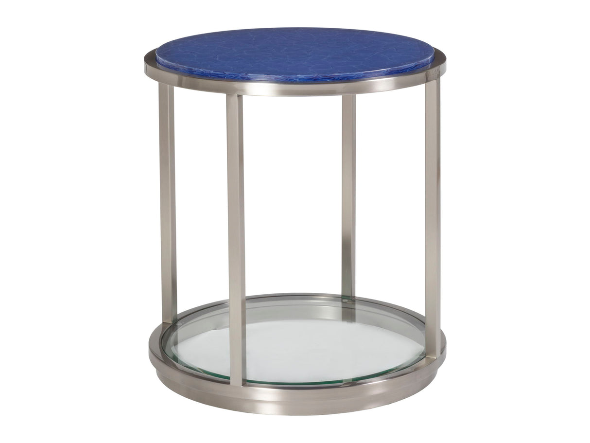 Signature Designs - Ultramarine Round End Table - Blue