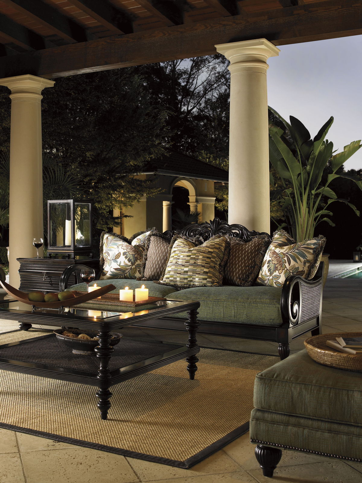 Royal Kahala - Tropic Cocktail Table - Dark Brown