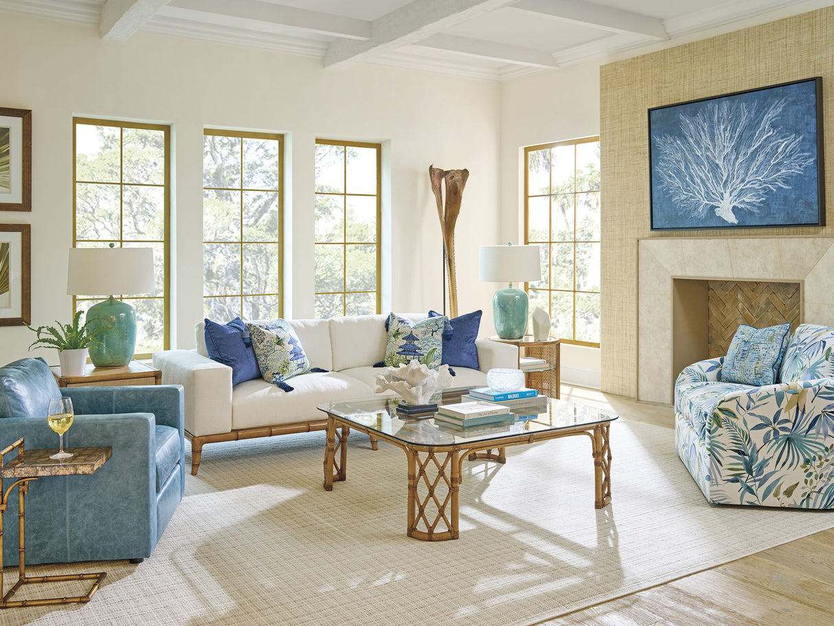 Key Biscayne - Star Island Sofa - White