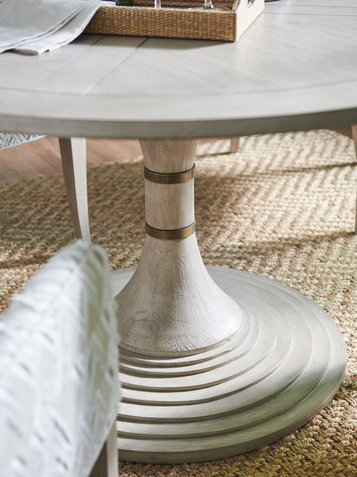 Malibu - Topanga Round Dining Table - Beige