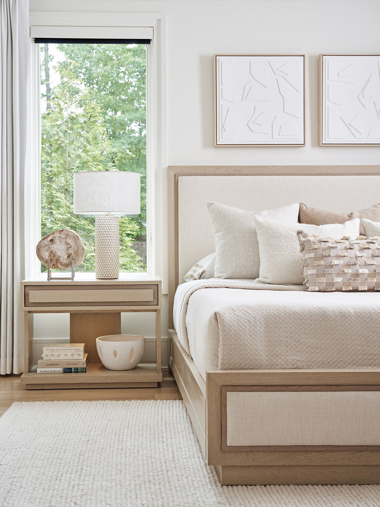 Sunset Key - Gavin Nightstand - Beige