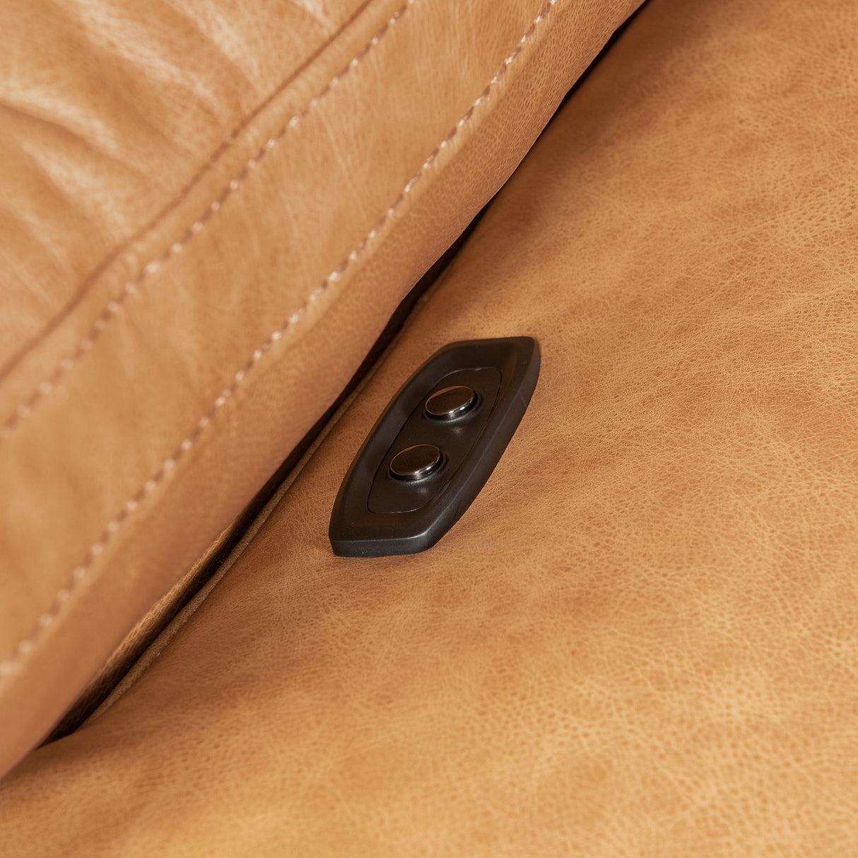 Jericho - Power Recliner With Power Headrest - Brown