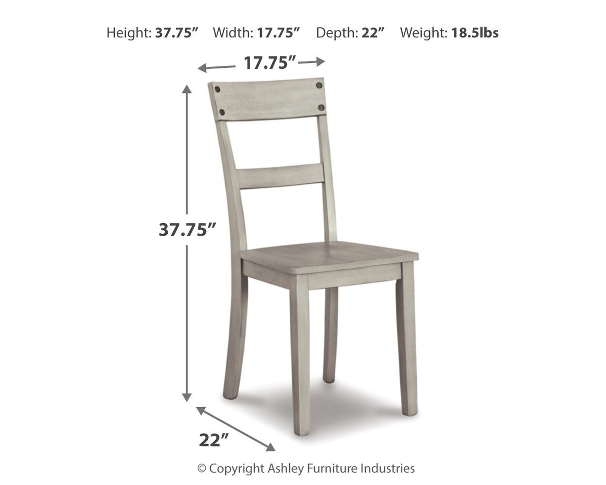 Loratti - Dining Room Side Chair (Set of 2) - Gray