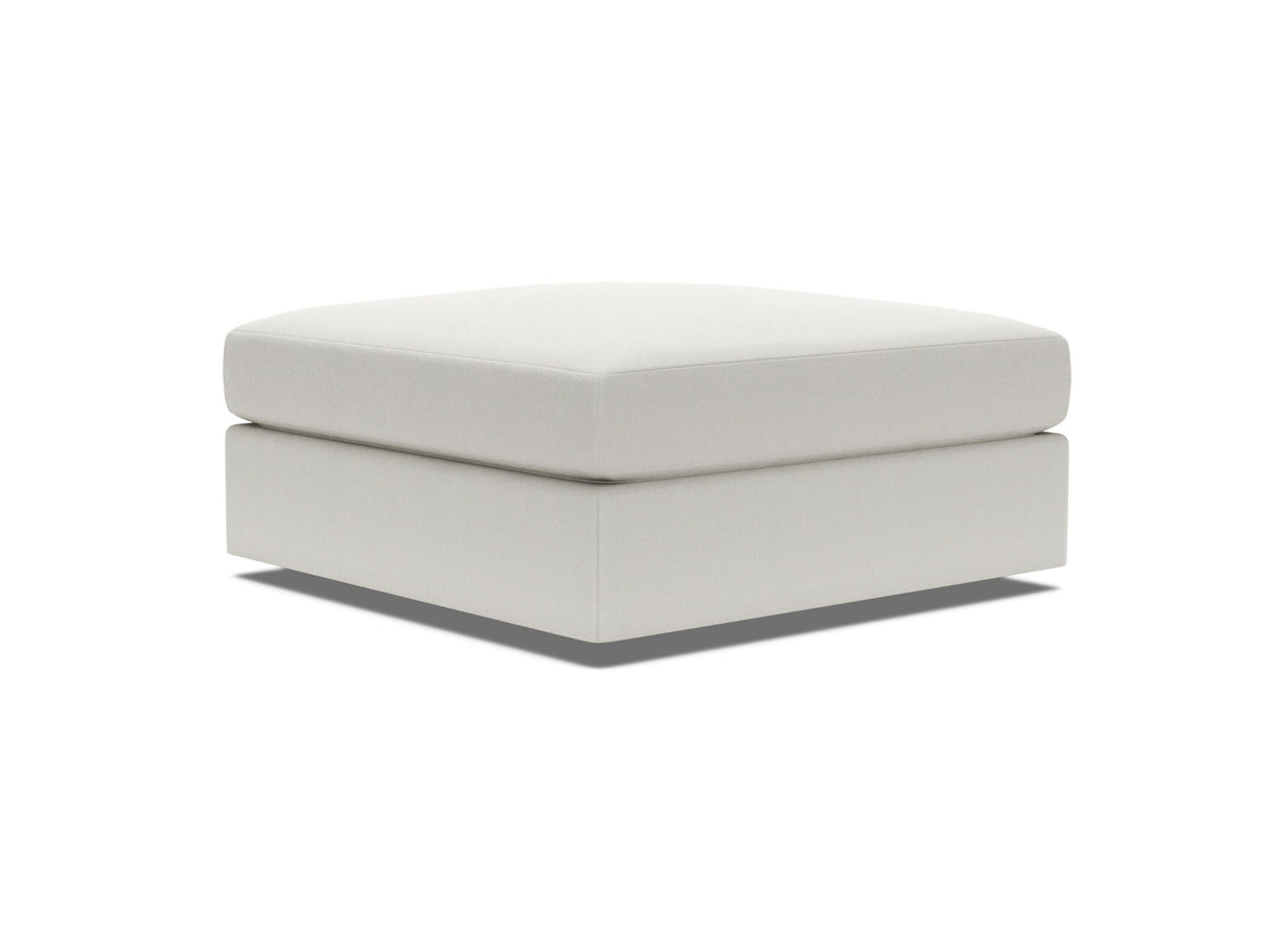 Artistica Upholstery - Vivien Bumper Ottoman - White