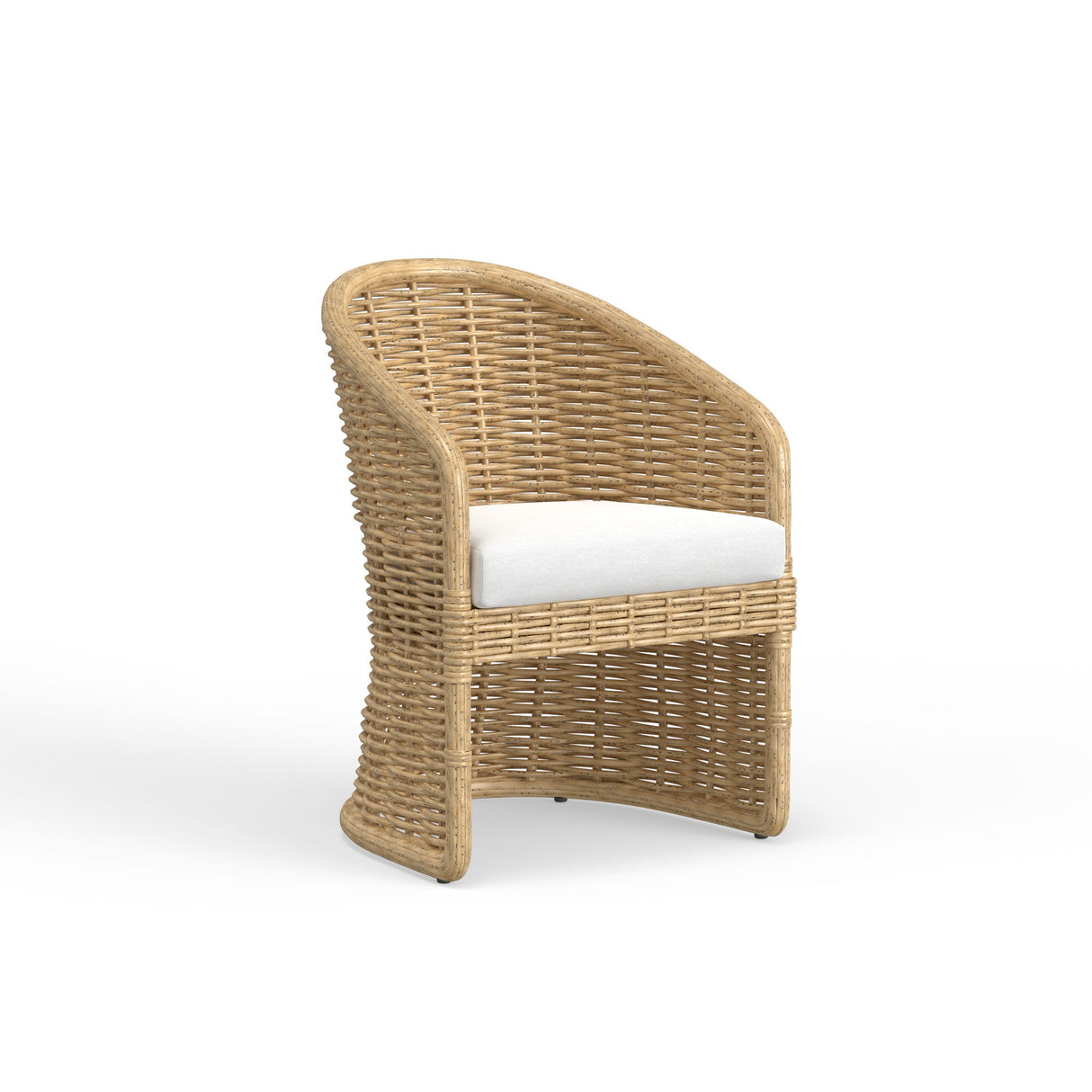 Playa - Dining Chair - Light Brown / White
