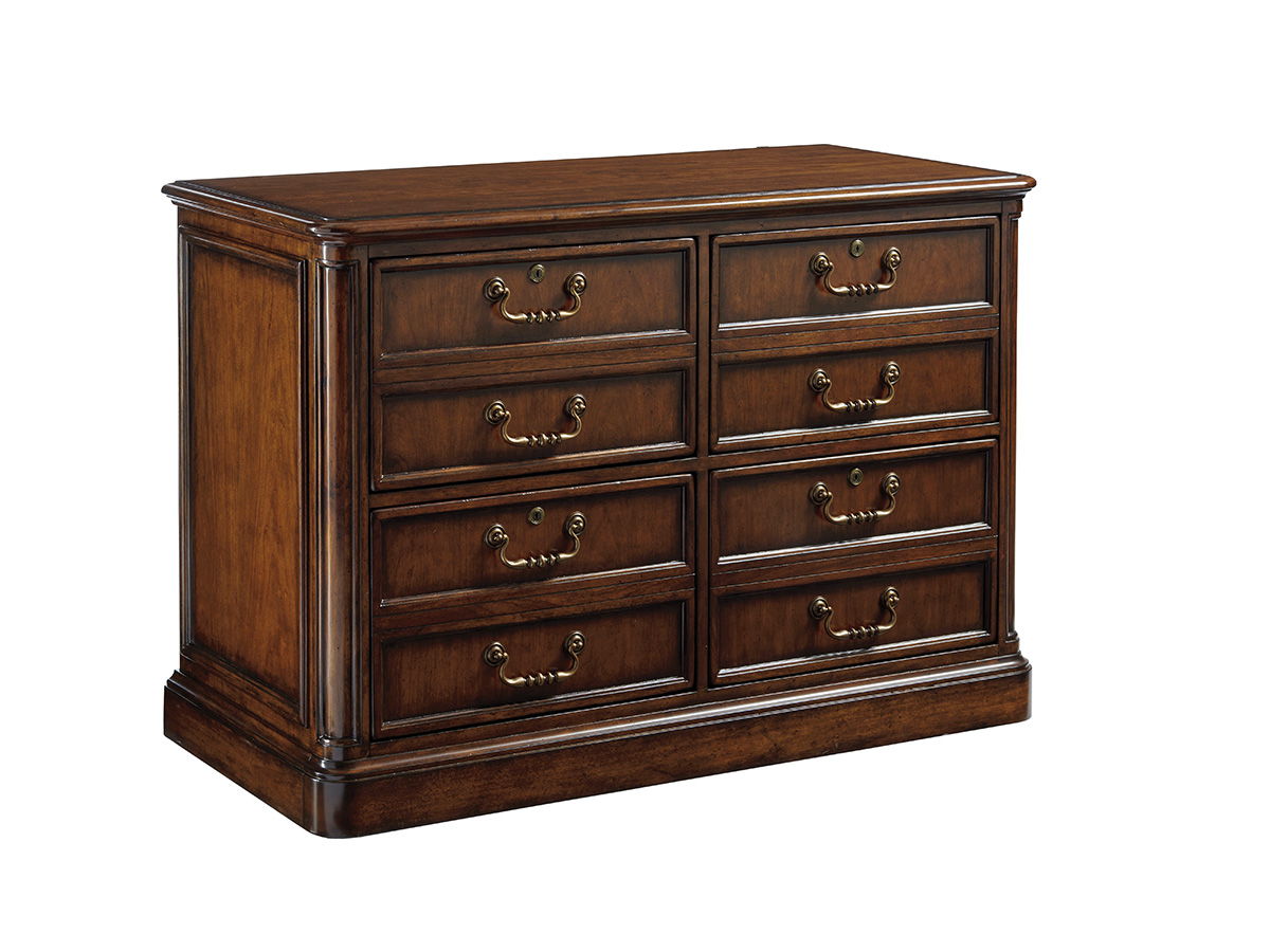 Richmond Hill - Lanier File Chest - Dark Brown