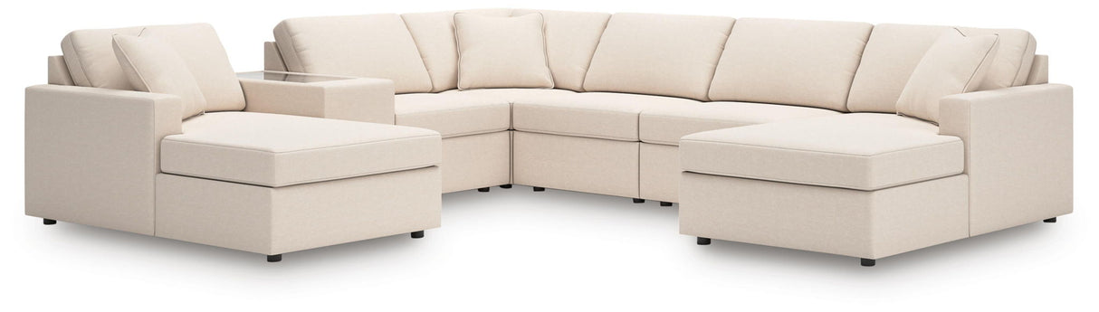 Modmax - U-Shaped Sectional - Oyster