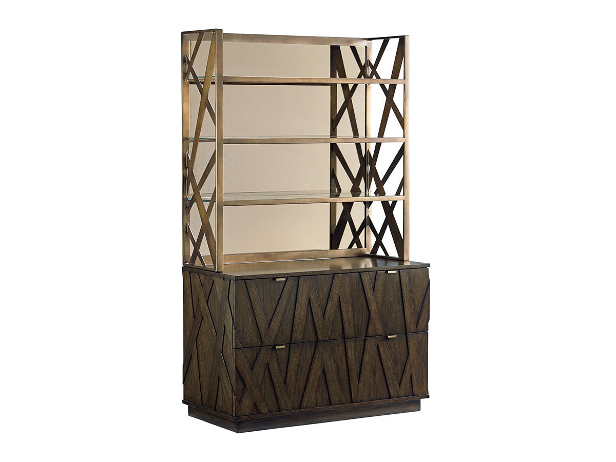 Cross Effect - Prism File Chest - Dark Brown