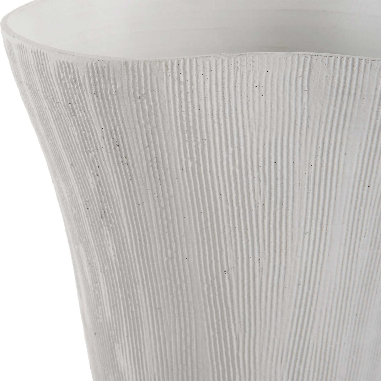 Floreana - Tall Vase - White