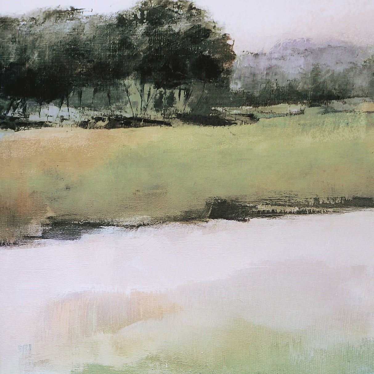 Vivid Vista - Framed Prints, Set Of 2 - Green