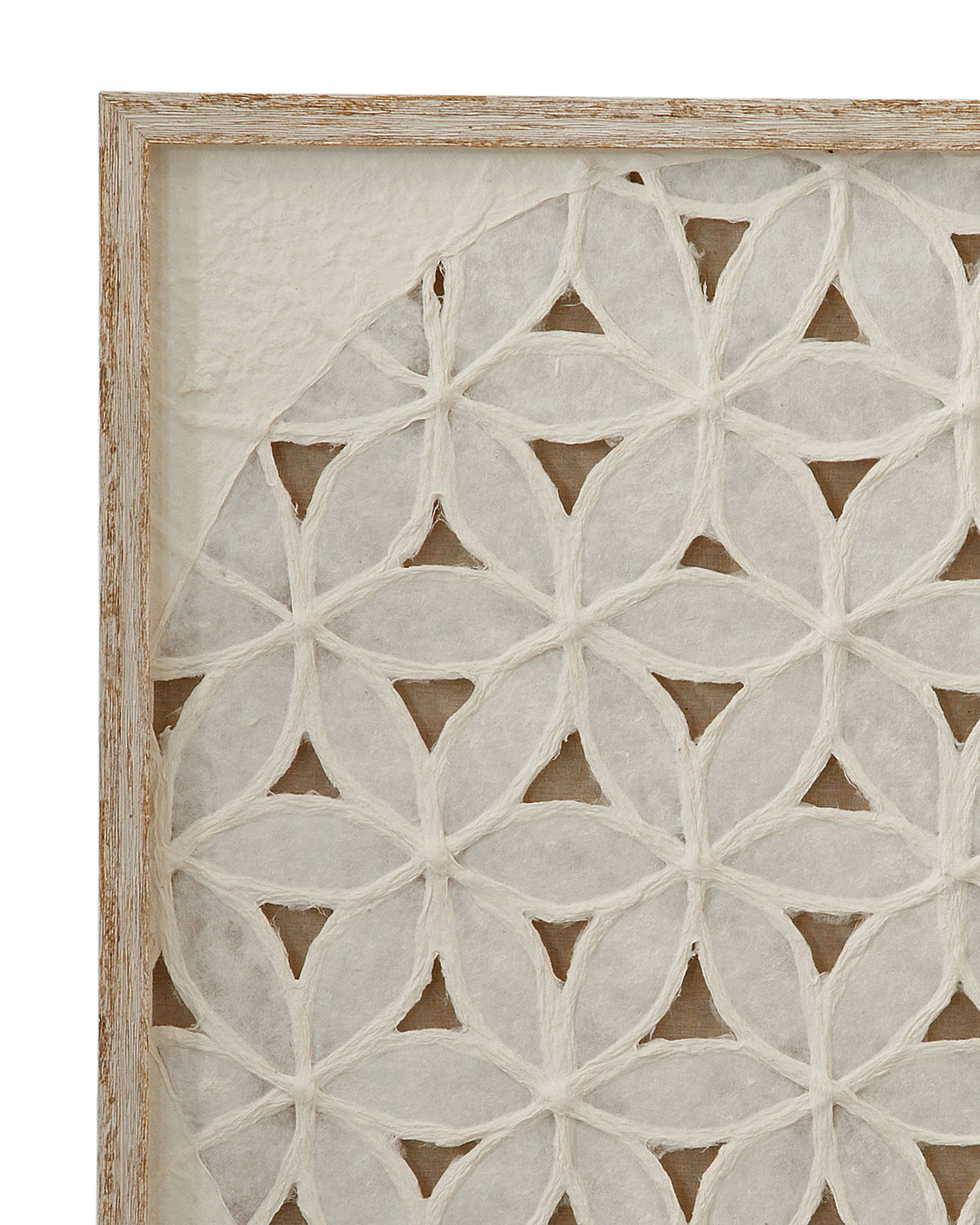 Lamberts Bay Wall Art - White / Light Brown