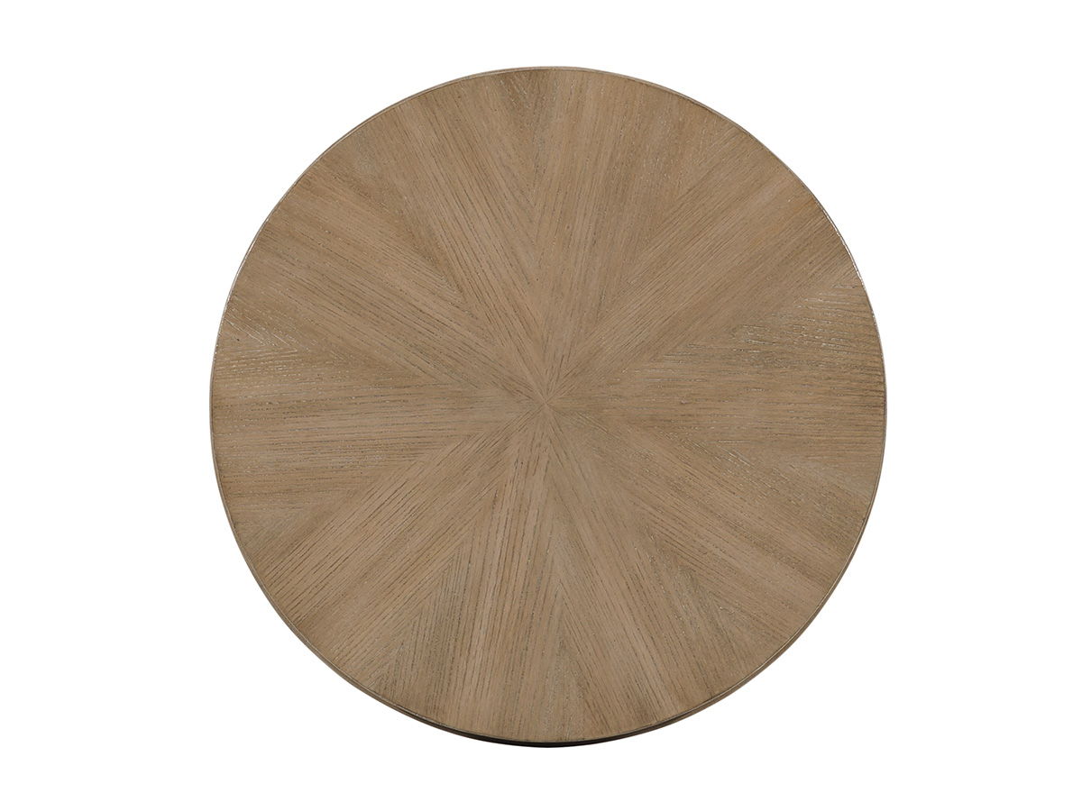 Shadow Play - Studio Round Accent Table - Light Brown