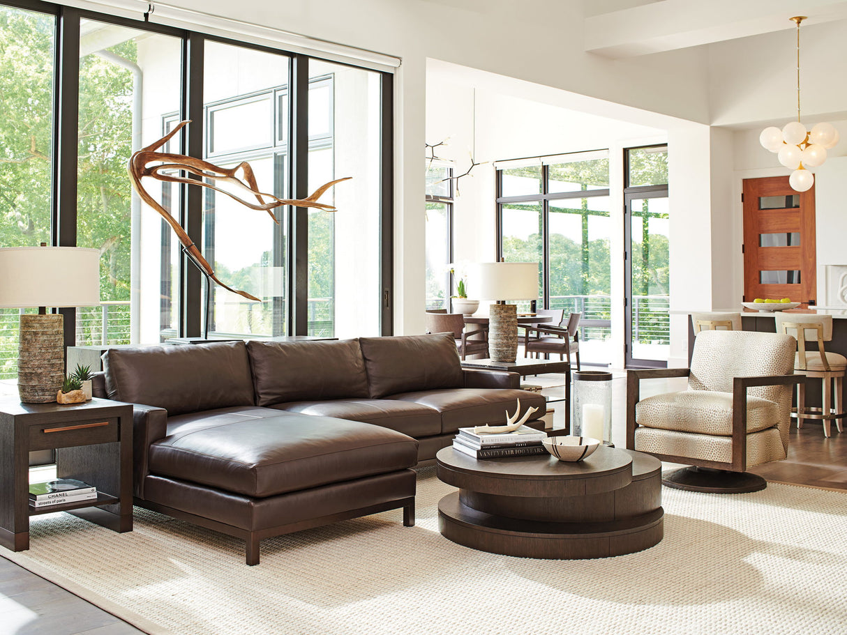 Park City - Heber Drawer End Table - Dark Brown