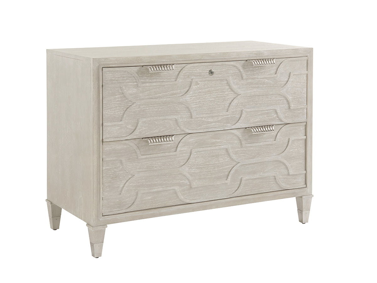 Greystone - Octavia File Chest - Beige
