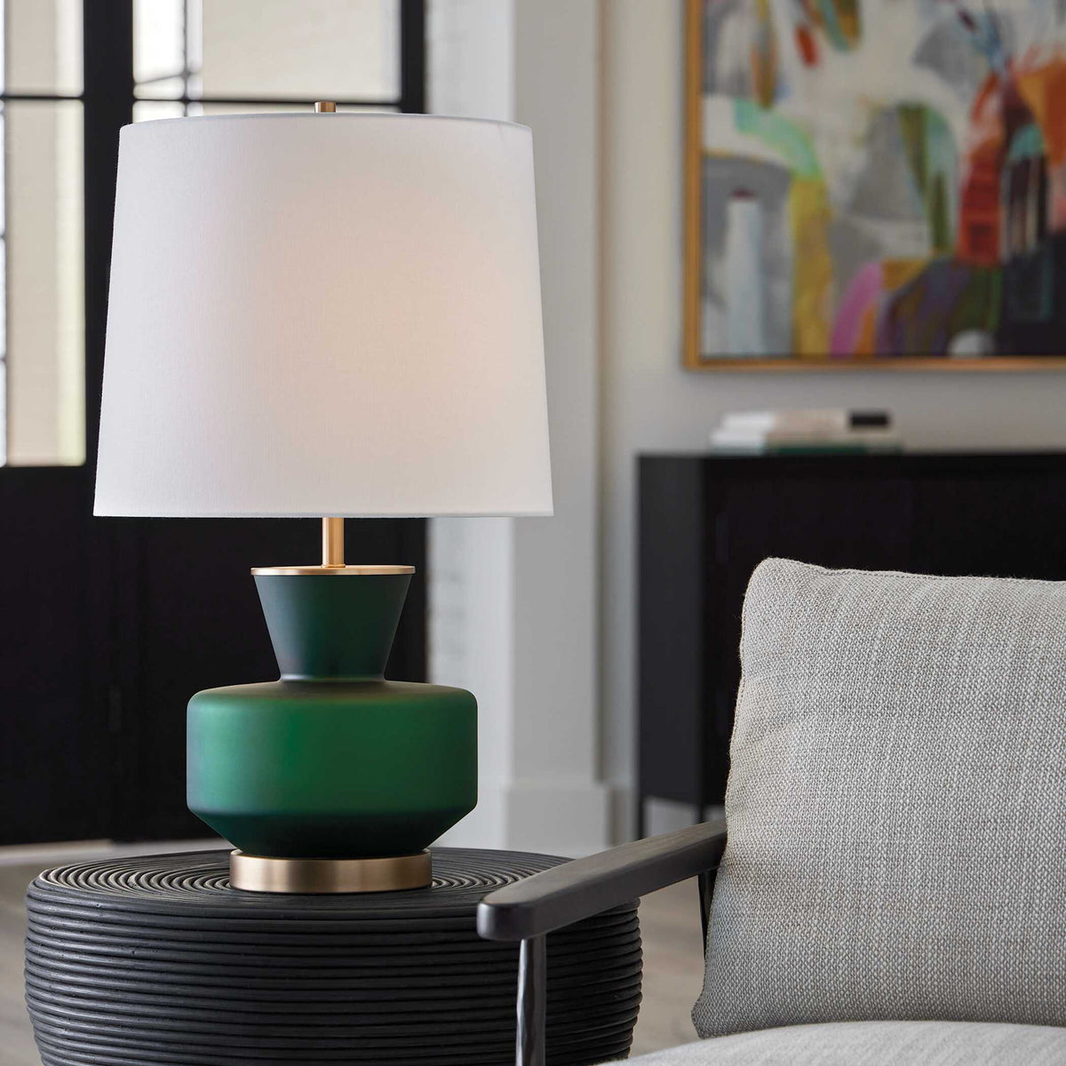 Trentino - Table Lamp - Dark Emerald Green