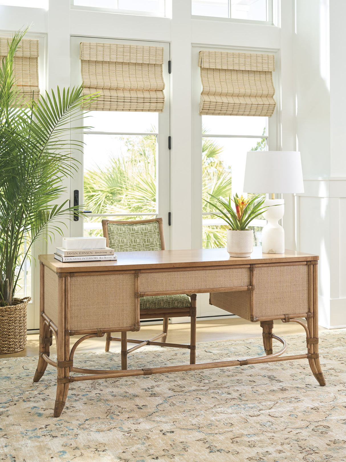 Key Biscayne - Sunny Isles Writing Desk - Light Brown