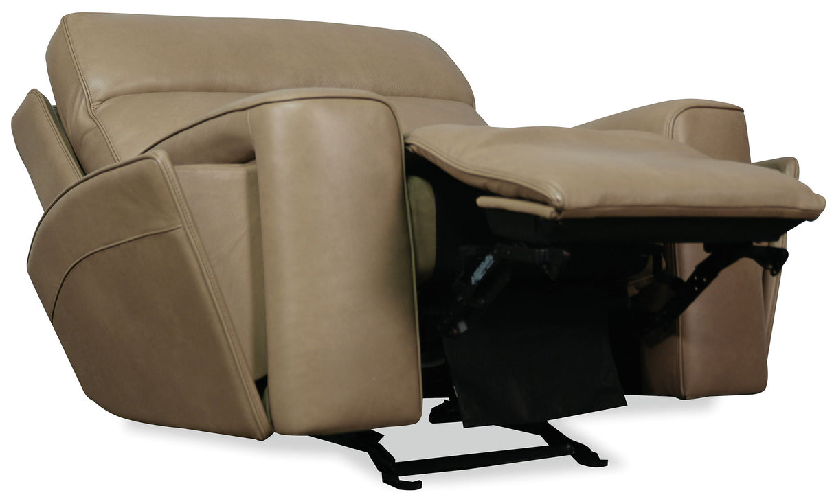 MS - Riverton Power Gliding Recliner With Power Headrest And Lumbar