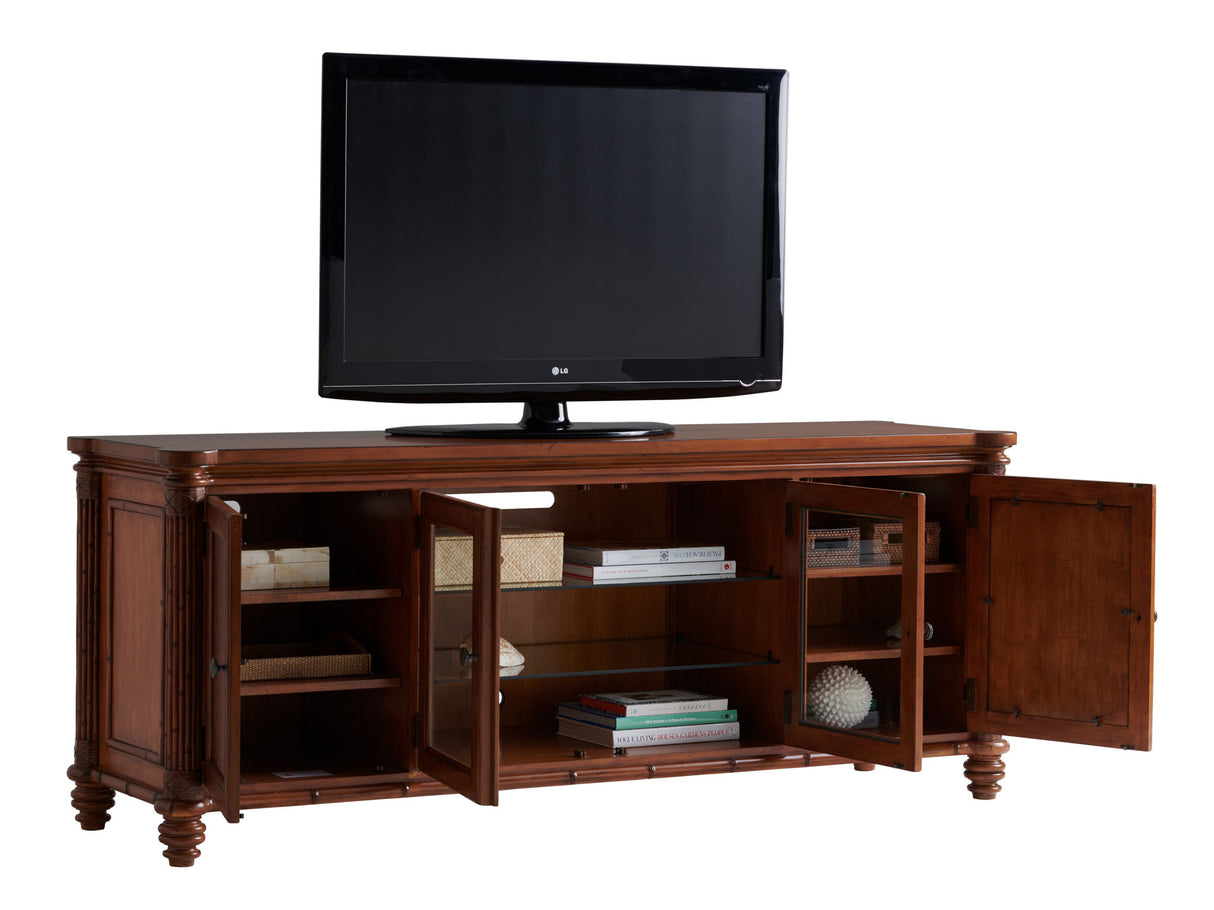 Island Estate - Blake Island Entertainment Console - Dark Brown