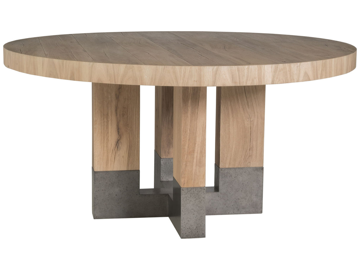 Verite - Round Dining Table - Light Brown