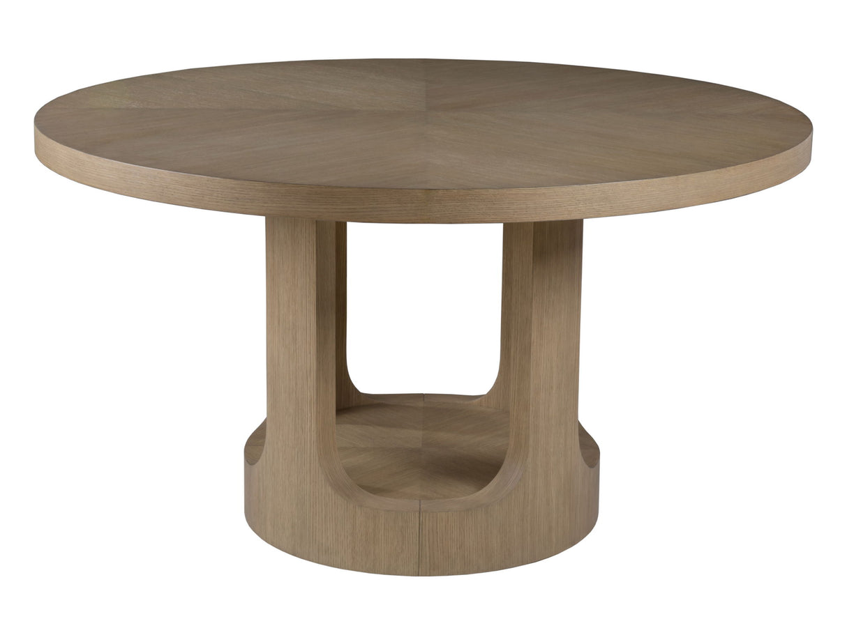 Simpatico - Simpatico Round Dining Table - Light Brown