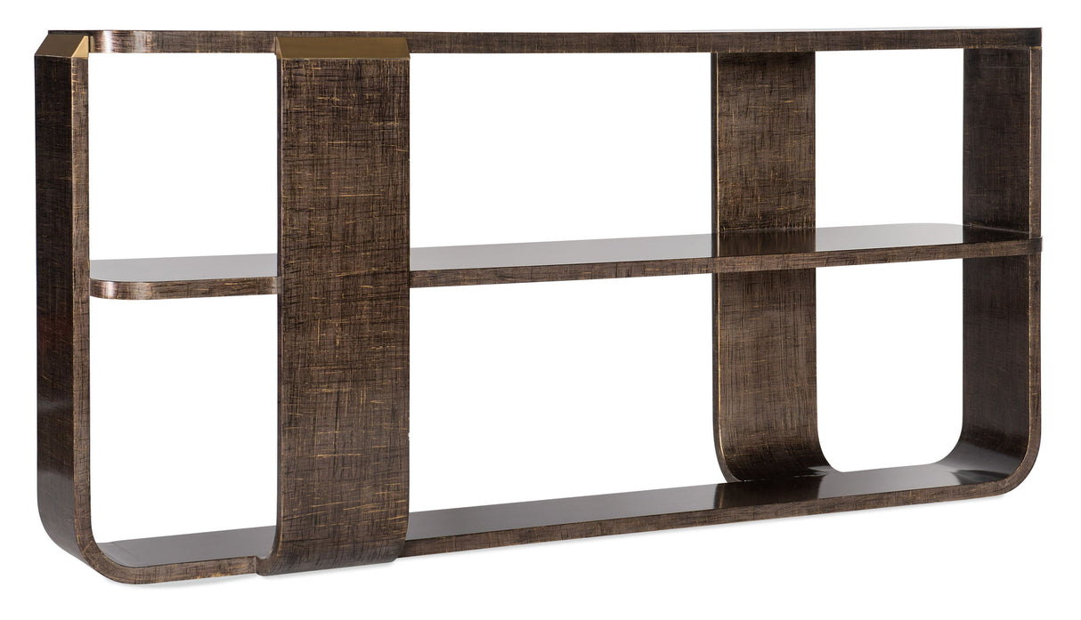 Melange - Edmun Sofa Table - Dark Brown