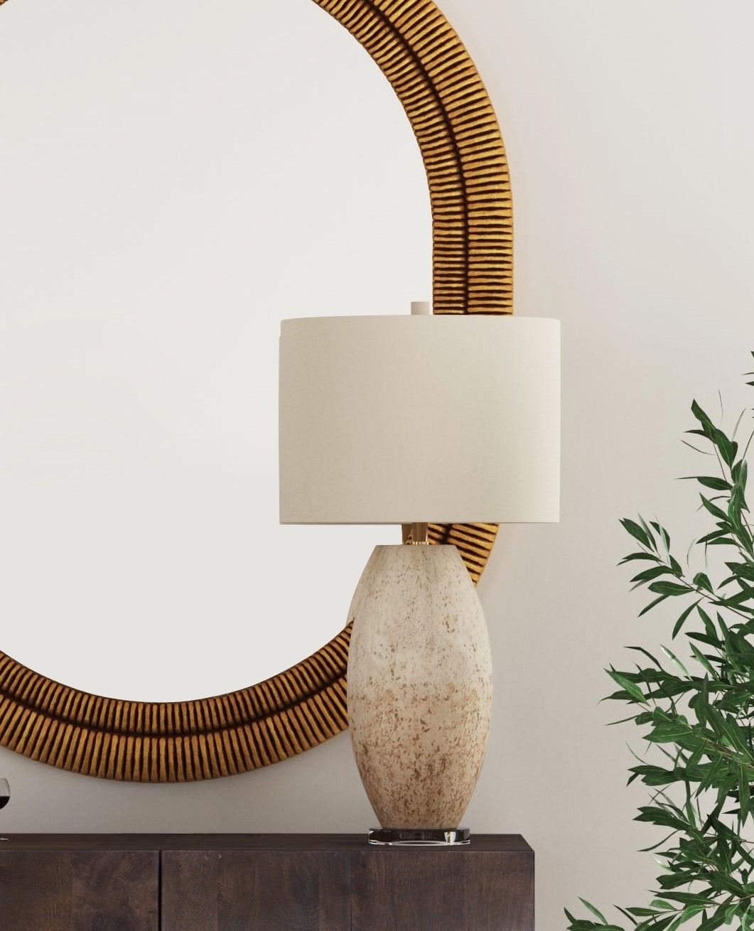 Dauphin - Table Lamp - Beige
