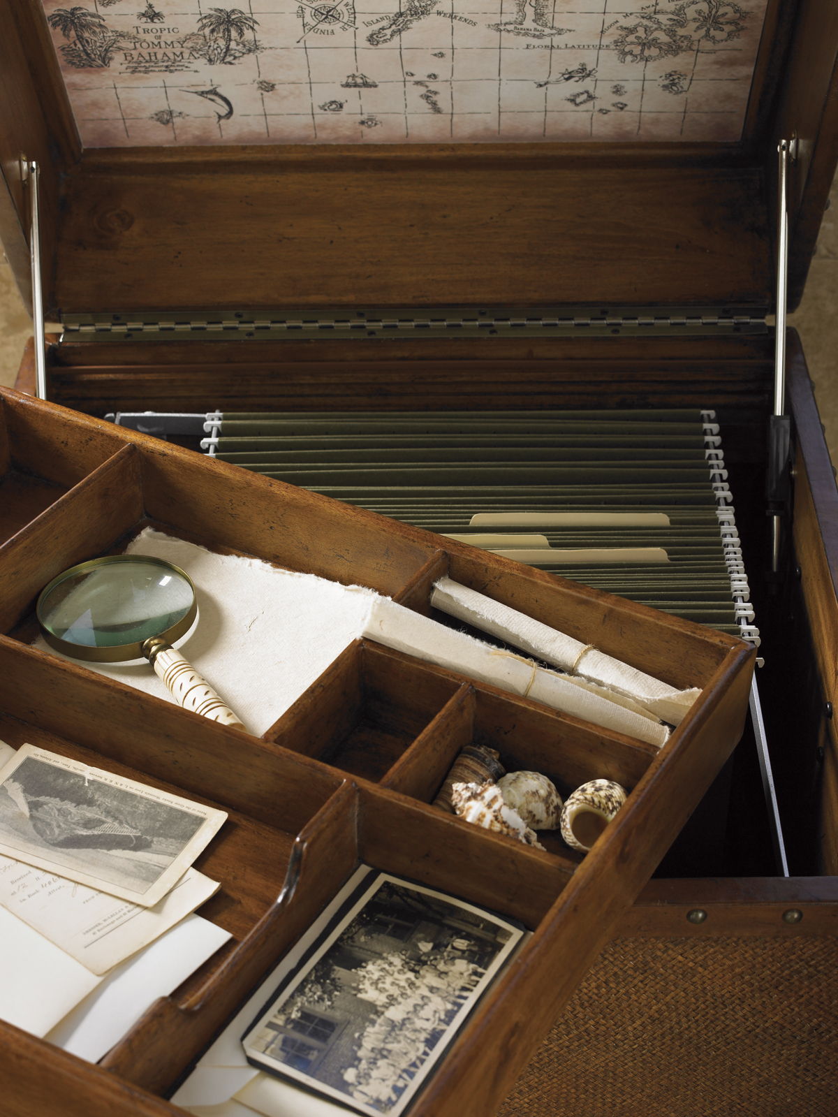 Island Estate - East Cove Trunk - Dark Brown