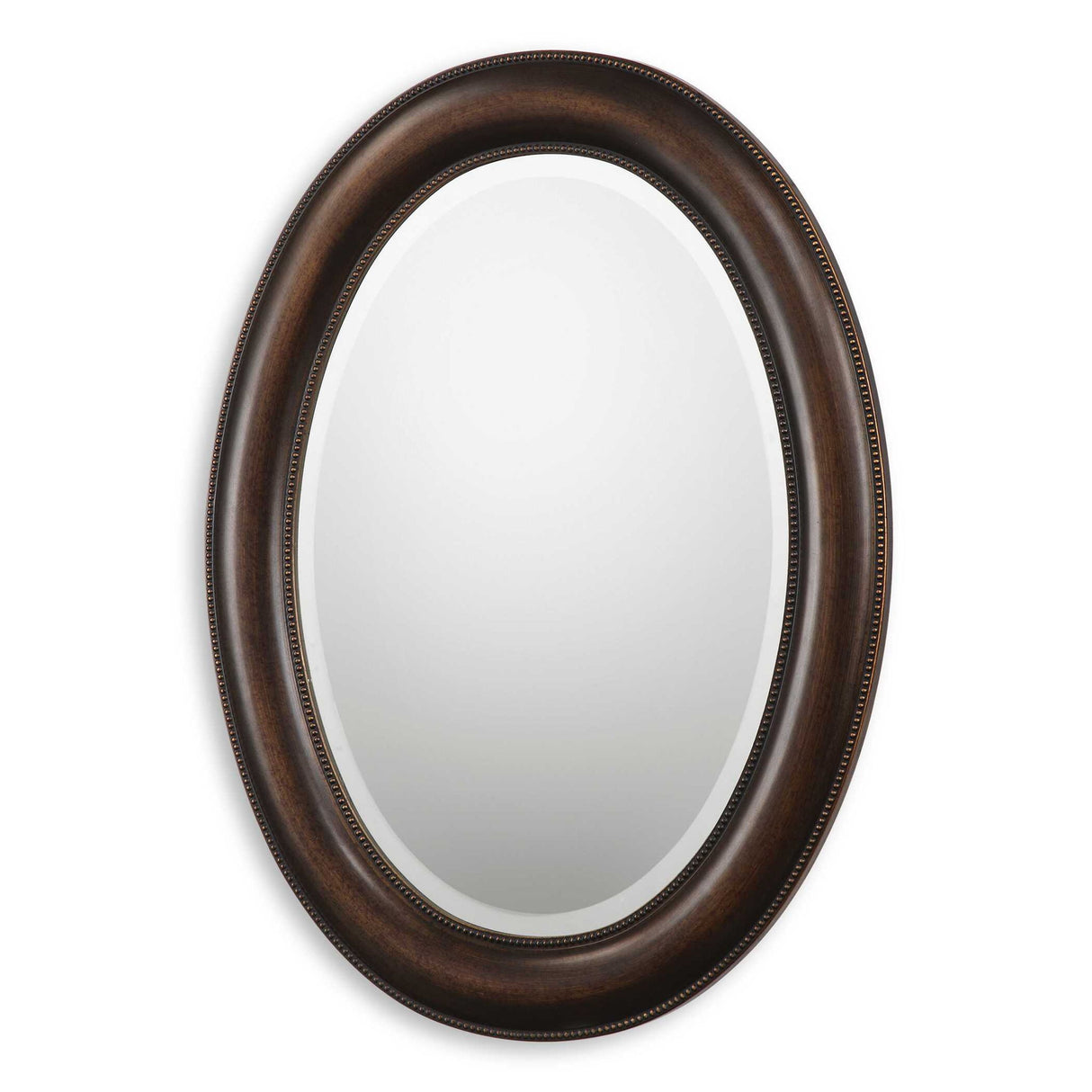 Mirror With Antique Gold Undertones - Dark Bronze