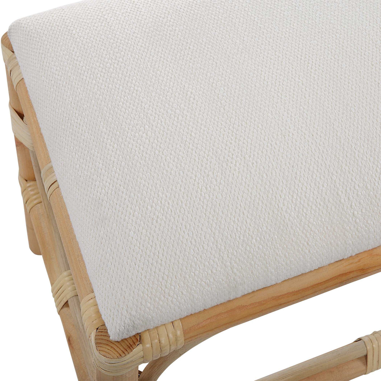 Laguna - Small Bench - White