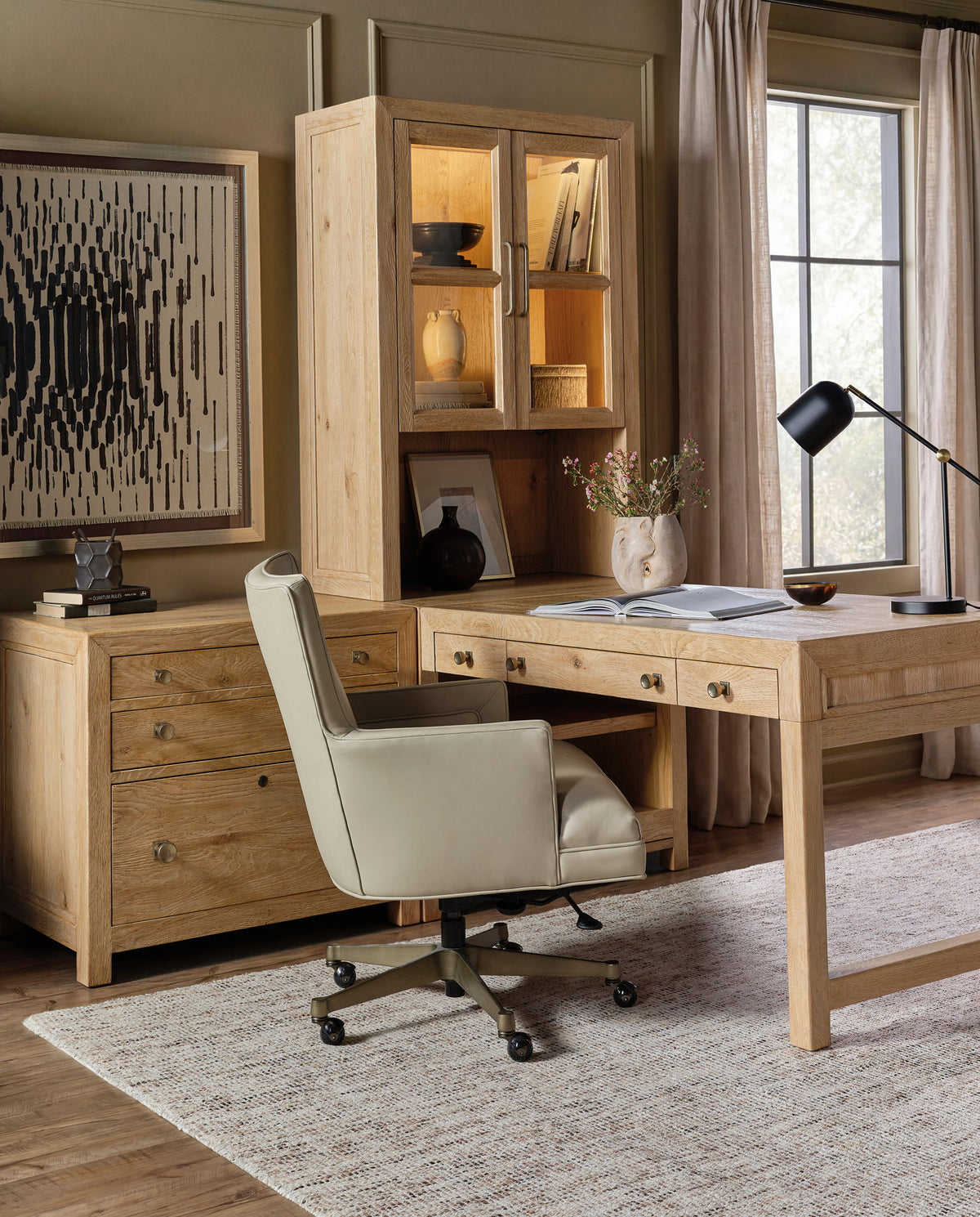 Driftwood - Bookcase Hutch