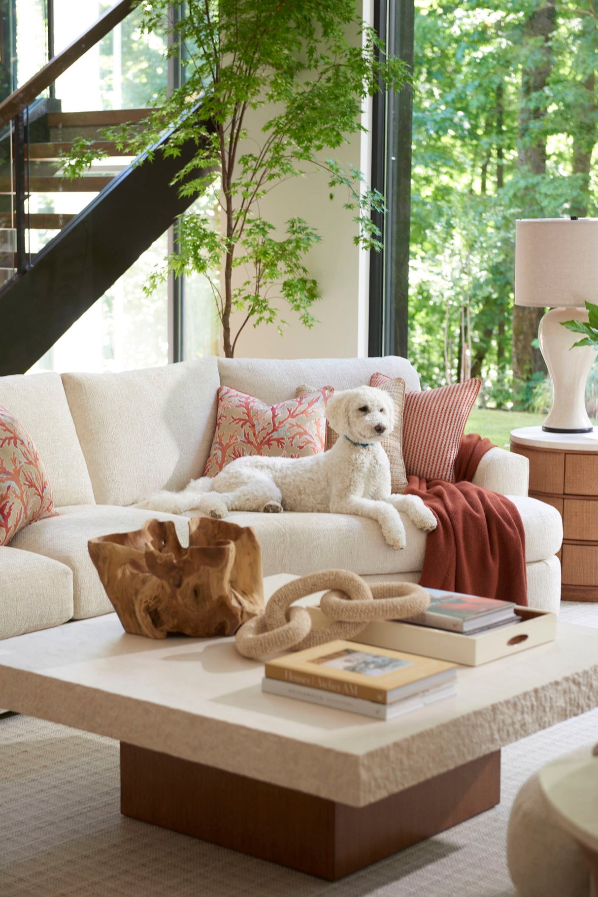 Palm Desert - Shadow Mountain Square Cocktail Table - Dark Brown