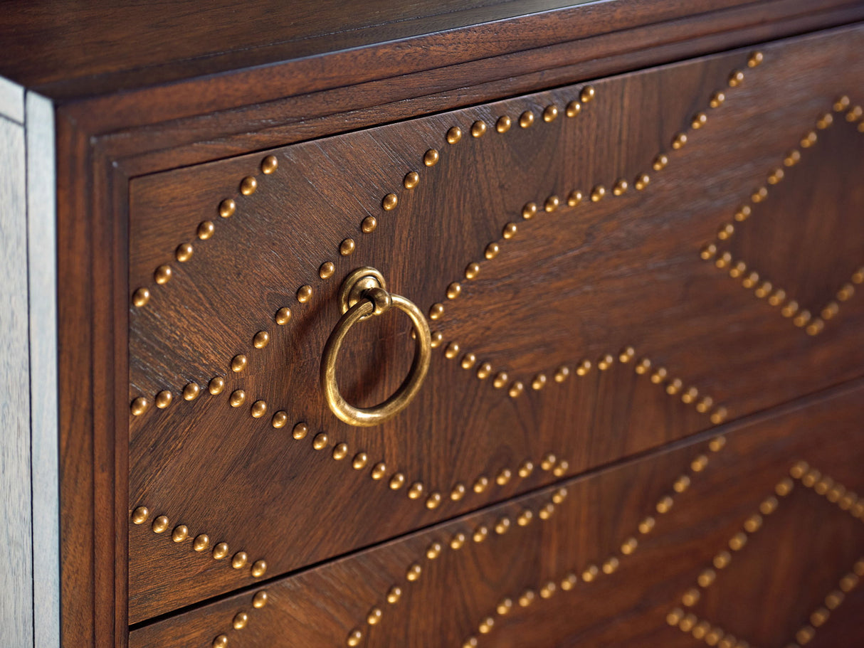 Silverado - Woodland Drawer Hall Chest - Dark Brown