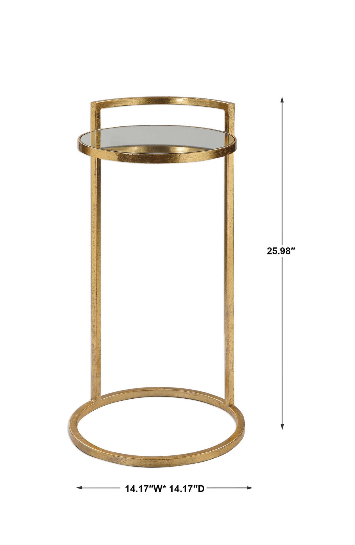 Cailin - Accent Table - Gold