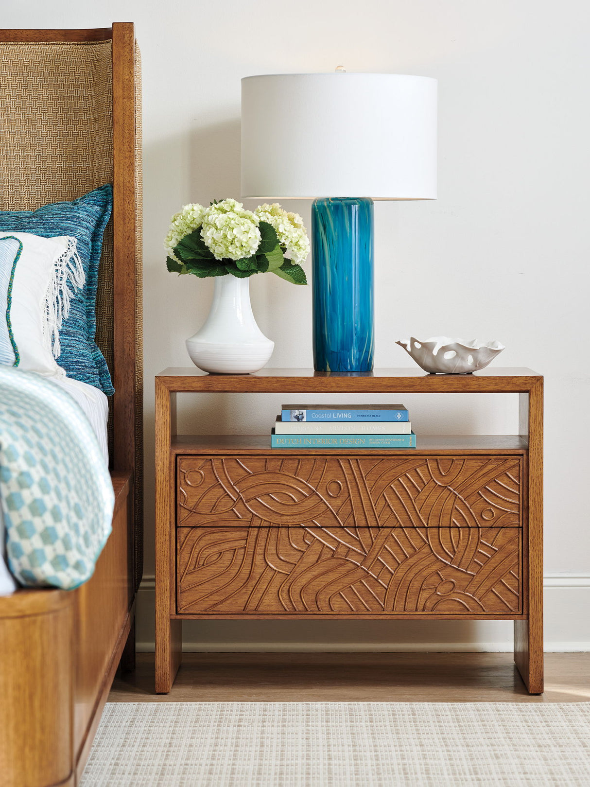 Palm Desert - Redlands Nightstand - Dark Brown
