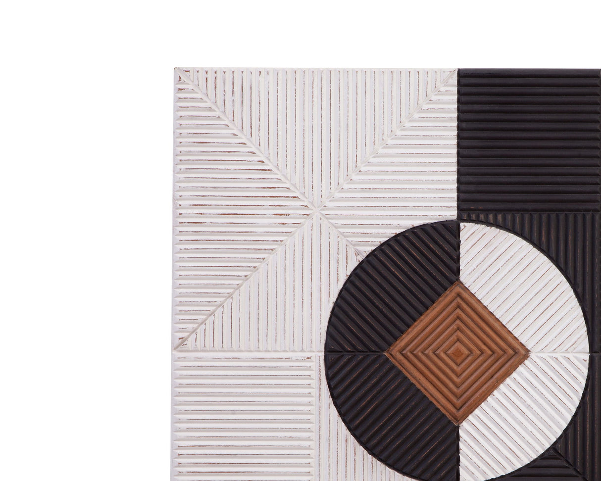 Mercury Wall Hanging - White / Black