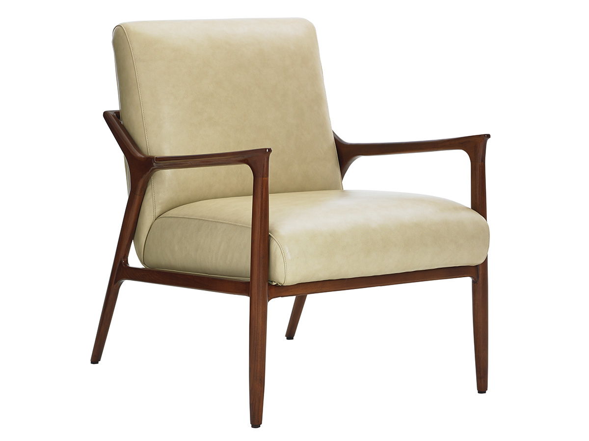 Lexington Leather - Warren Leather Chair - Beige