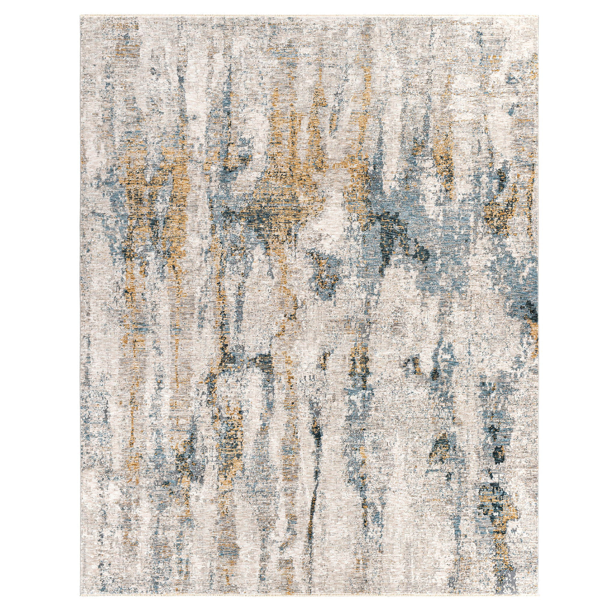Ladoga - Modern 5 X 8 Rug - Pearl Silver