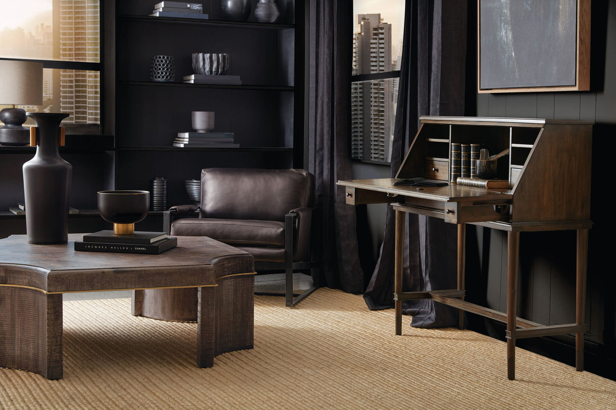 Commerce And Market - Cocktail Table - Dark Brown