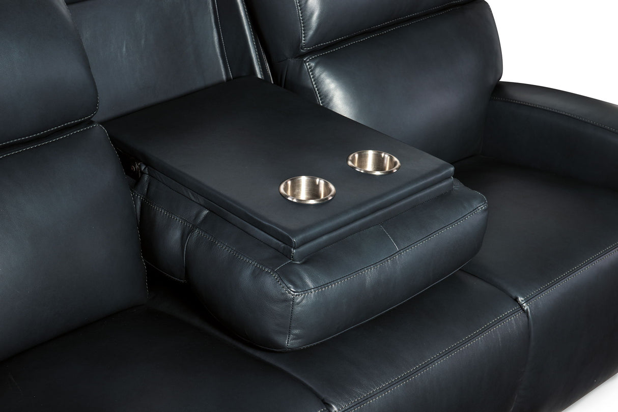 MS - Ruthe Zero Gravity Power Sofa With PH & Hidden Console